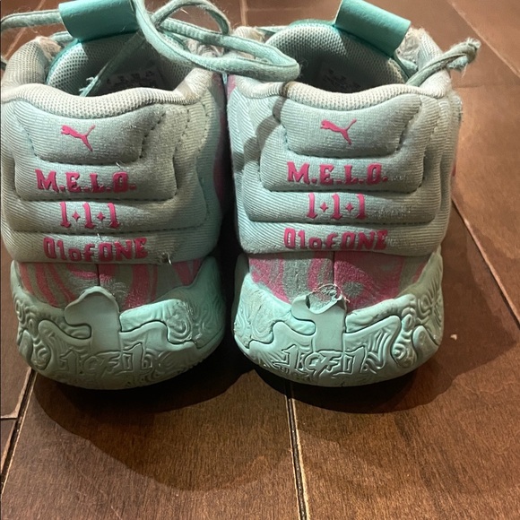 Men's Puma Lamelo Ball Colorful Athletic Basketball Shoes - Picture 4 of 4